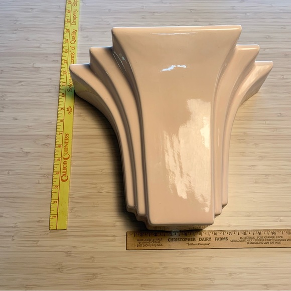 80s Pink Deco Wall Sconce Set of 2 - Picture 6 of 8